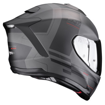 Scorpion Exo 1500 Air Dual Matt Silver Black Red