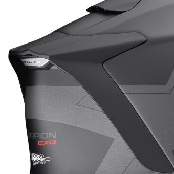 Scorpion Exo 1500 Air Dual Matt Silver Black Red