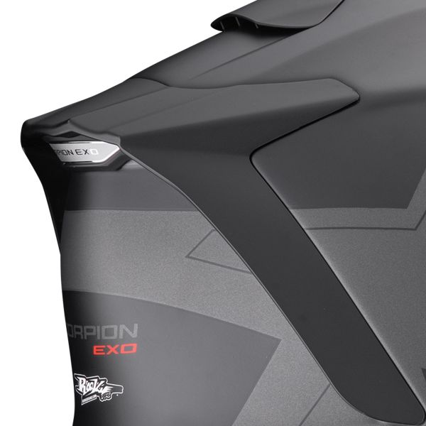Scorpion Exo 1500 Air Dual Matt Silver Black Red