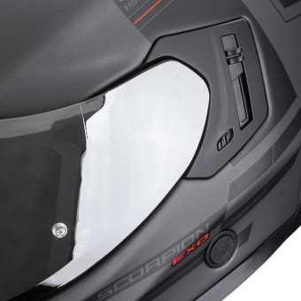 Scorpion Exo 1500 Air Dual Matt Silver Black Red