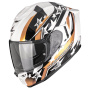 Casque Full Face Scorpion Exo 1500 Air Etoile White Black Gold