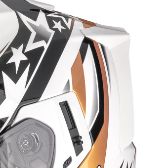 Scorpion Exo 1500 Air Etoile White Black Gold