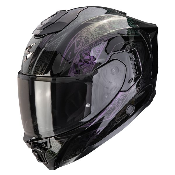 Full Face Scorpion Exo 1500 Air Fantasy Black Chameleon Full Face Scorpion Exo 1500 Air Fantasy Black Chameleon