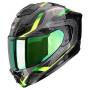 Casque Full Face Scorpion Exo 1500 Air Sleek Black Green