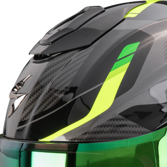 Scorpion Exo 1500 Air Sleek Black Green