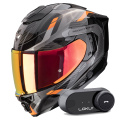 Pack Exo 1500 Air Sleek Black Orange + Kit Bluetooth Lokui K30