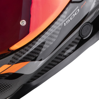 Scorpion Exo 1500 Air Sleek Black Orange