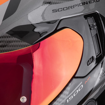Scorpion Exo 1500 Air Sleek Black Orange