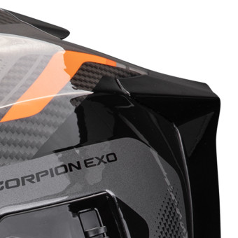 Scorpion Exo 1500 Air Sleek Black Orange