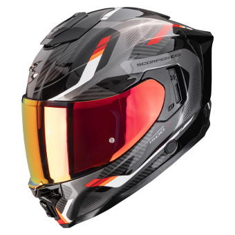 Full Face Scorpion Exo 1500 Air Sleek Black Red