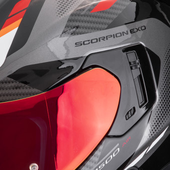 Scorpion Exo 1500 Air Sleek Black Red