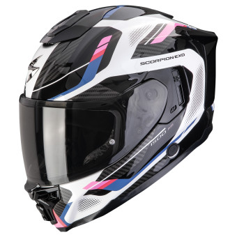 Full Face Scorpion Exo 1500 Air Sleek White Black Pink