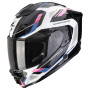 Casque Full Face Scorpion Exo 1500 Air Sleek White Black Pink