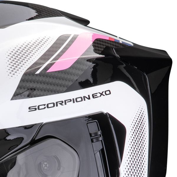 Scorpion Exo 1500 Air Sleek White Black Pink