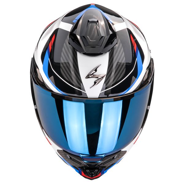 Scorpion Exo 1500 Air Sleek White Red Blue
