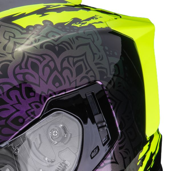 Scorpion Exo 1500 Air Vortex Black Neon Yellow Chameleon
