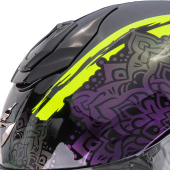 Scorpion Exo 1500 Air Vortex Black Neon Yellow Chameleon