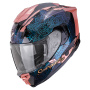 Casque Full Face Scorpion Exo 1500 Air Vortex Black Pink Chameleon
