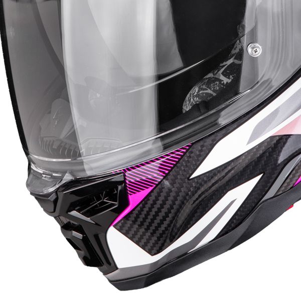 Scorpion Exo 1500 Carbon Air Hydro Black White Pink