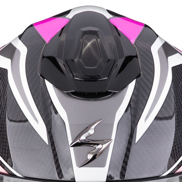 Scorpion Exo 1500 Carbon Air Hydro Black White Pink