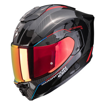 Full Face Scorpion Exo 1500 Carbon Air Mundi Black Red