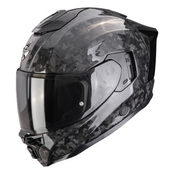 Full Face Scorpion Exo 1500 Carbon Air Onyx Solid Black