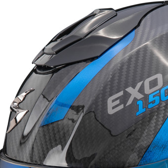 Scorpion Exo 1500 Carbon Air Platted Black Blue