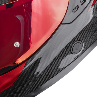 Scorpion Exo 1500 Carbon Air Platted Black Red