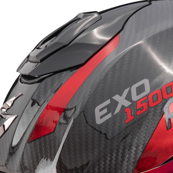 Scorpion Exo 1500 Carbon Air Platted Black Red
