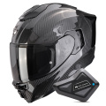 Pack Exo 1500 Carbon Air Solid Black + Kit Bluetooth BT Mini