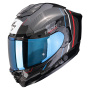 Casque Full Face Scorpion Exo 1500 Carbon Air Zity Black Red Blue