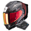 Pack Exo 1500 Carbon Air Zity Black Red + Kit Bluetooth BT Mini