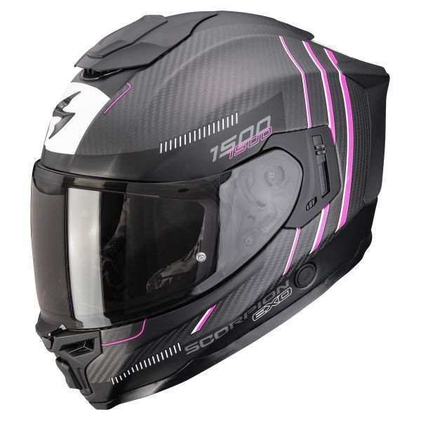 Full Face Scorpion Exo 1500 Carbon Air Zity Matt Black Pink Full Face Scorpion Exo 1500 Carbon Air Zity Matt Black Pink