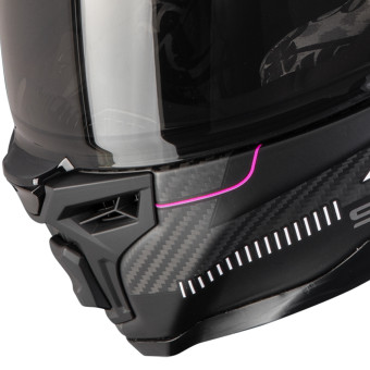Scorpion Exo 1500 Carbon Air Zity Matt Black Pink