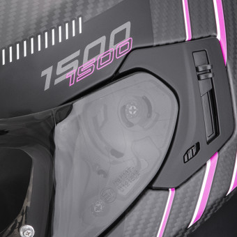Scorpion Exo 1500 Carbon Air Zity Matt Black Pink