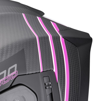 Scorpion Exo 1500 Carbon Air Zity Matt Black Pink