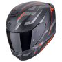 Casque Full Face Scorpion Exo 391 Aaxo Matt Black Red