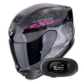 Pack Exo 391 Ava Black Pink + Kit bluetooth 5R Lite