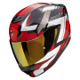 Casque Full Face Scorpion Exo 391 Captor Black Red