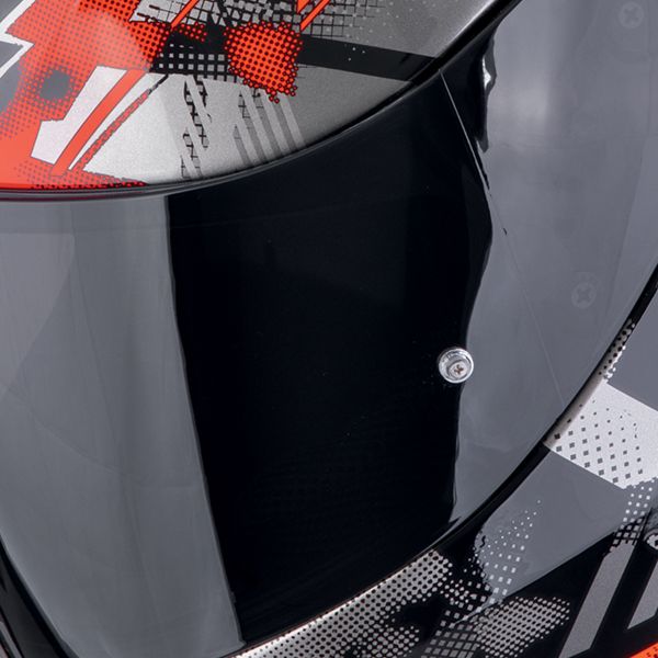 Scorpion Exo 391 Clutter Black Red + Kit Bluetooth 5S Solo