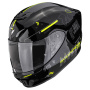Casque Full Face Scorpion Exo 391 Iron Black Neon Yellow