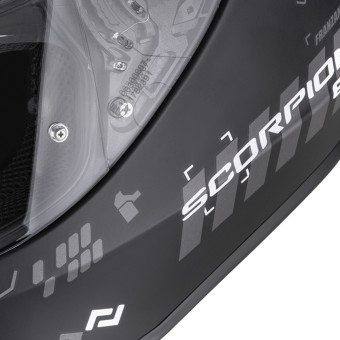 Scorpion Exo 391 Iron Matt Black Silver
