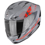 Casque Full Face Scorpion Exo 391 Key Grey Black Red