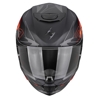 Scorpion Exo 391 Key Matt Black Silver Red