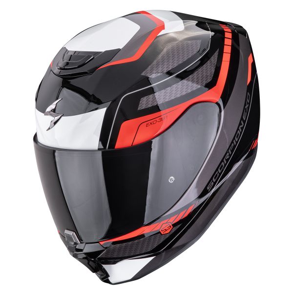 Full Face Scorpion Exo 391 Leo Black Red Full Face Scorpion Exo 391 Leo Black Red