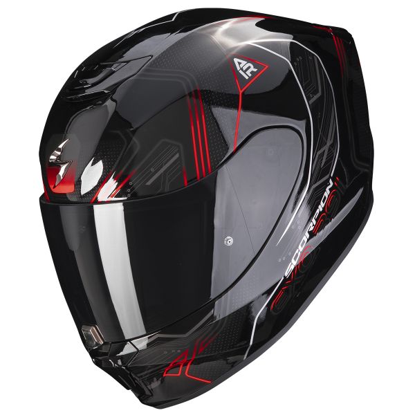 Full Face Scorpion Exo 391 Spada Black Neon Red