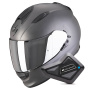 Casque Full Face Scorpion Exo 491 Anthracite Matt + Kit Bluetooth BT Mini