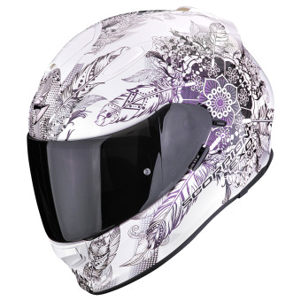 Full Face Scorpion Exo 491 Dream White Chameleon
