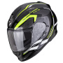 Casque Full Face Scorpion Exo 491 Kripta Black Neon Yellow White