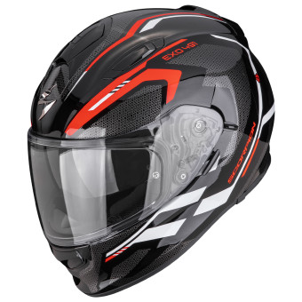 Full Face Scorpion Exo 491 Kripta Black Red White